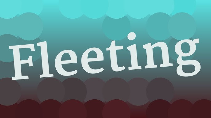 FLEETING pronunciation • How to pronounce FLEETING